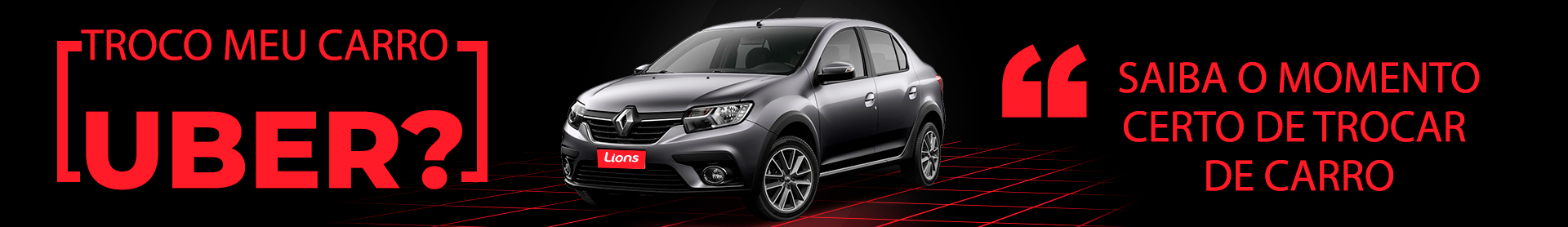 TROCO MEU CARRO UBER ?